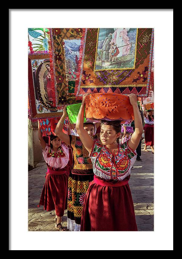 Photo print of Oaxacan festival