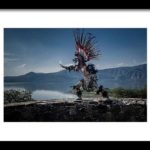 Aztec Dancer on Mezcala Island on Lake Chapala, Mexico