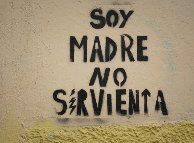 Anti-Machismo Graffiti in San Cristóbal de las Casas, Mexico