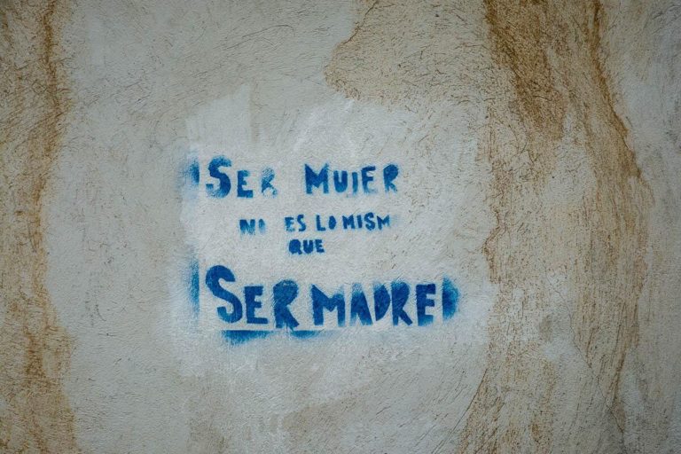 Anti-Machismo Graffiti in San Cristóbal de las Casas, Mexico