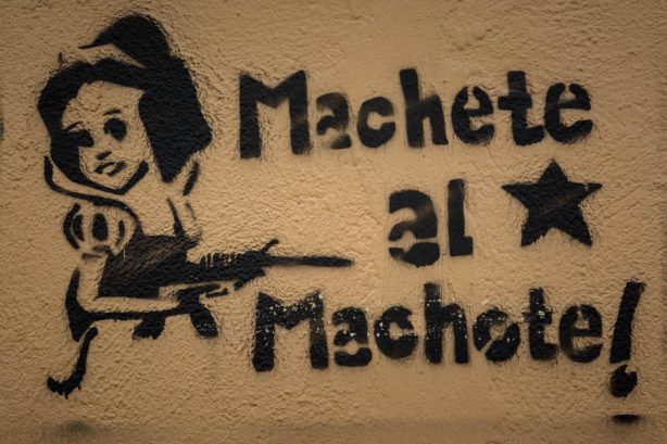 Anti-Machismo Graffiti in San Cristóbal de las Casas, Mexico