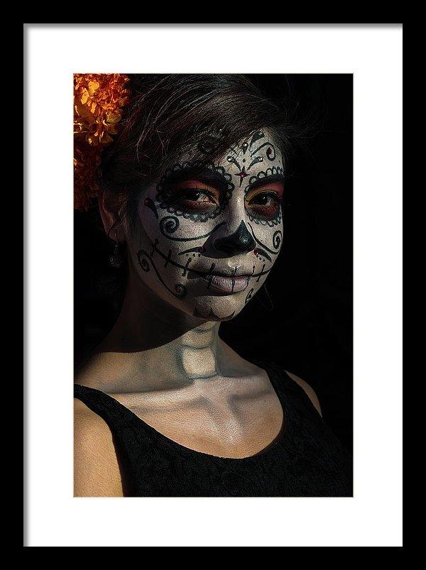 Catrina on the Day of the Dead framed print