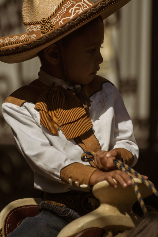 Little Cowboy on Mexican Revolution Day