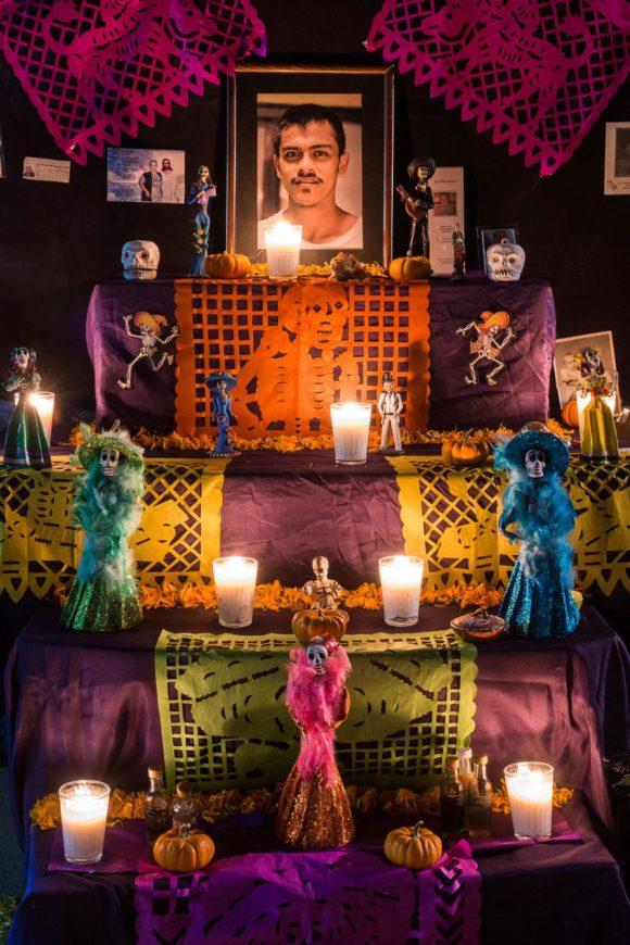 Day of the Dead altar for family and friends in Ajijic, Mexico.