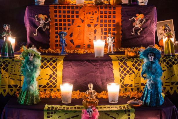 Day of the Dead altar for family and friends in Ajijic, Mexico.