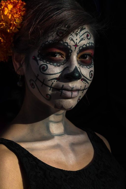A Catrina on the Day of the Dead