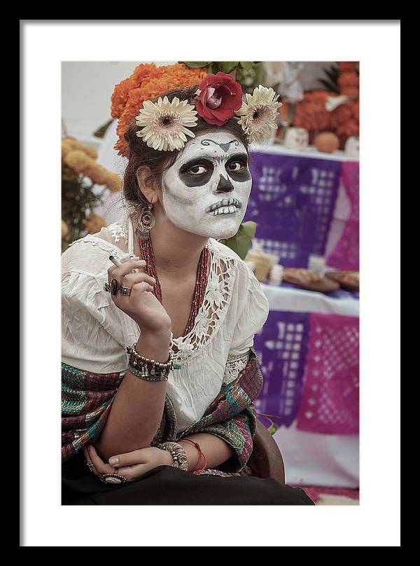 Frida Kahlo catrina on the Day of the Dead