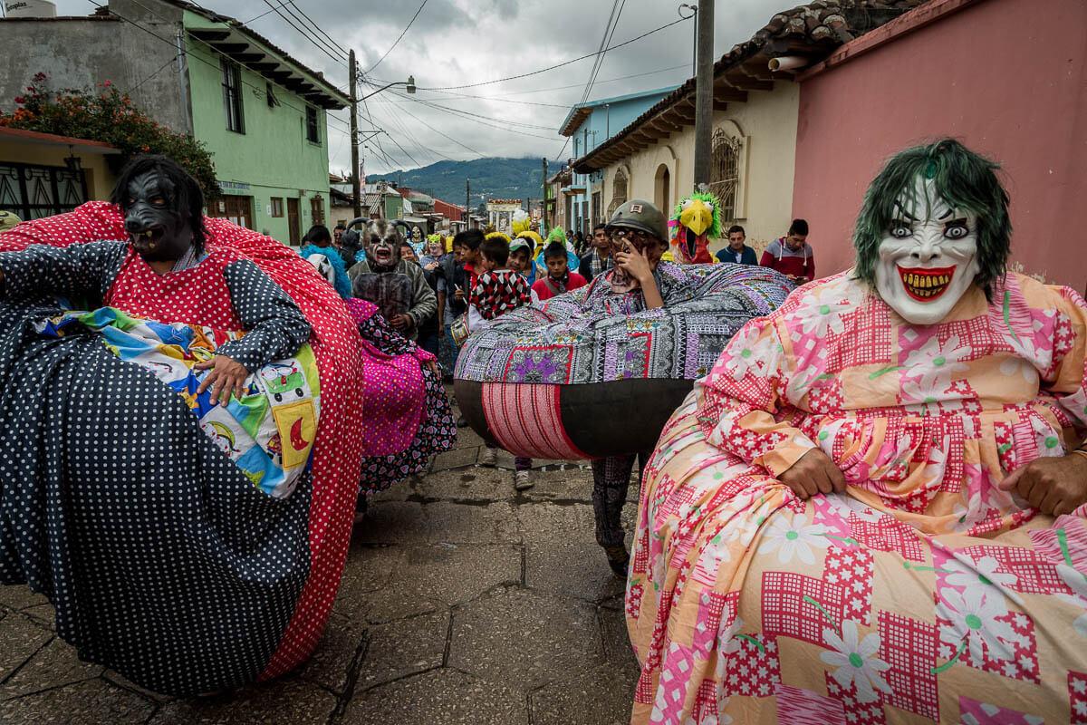 Los Panzones in the Fiesta de la Merced