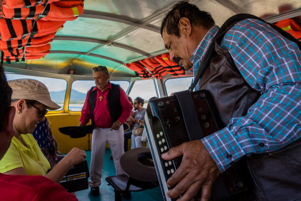 On the Boat to the Island of Janitzio, Michoacán