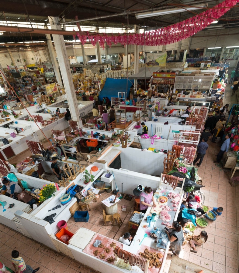 Mercado municipal in San Cristóbal de las Casas, Chiapas, Mexico