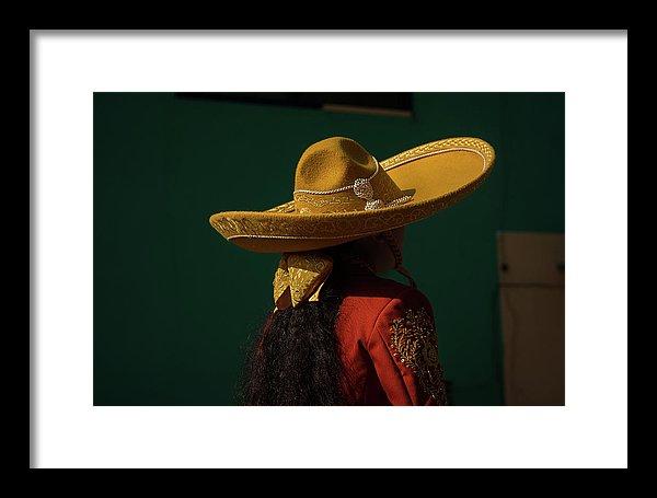 Escaramuza and sombrero fine art print