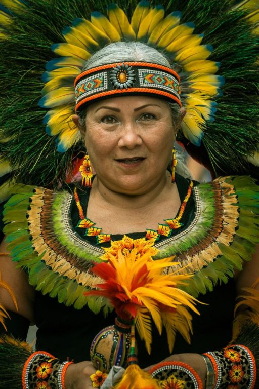 Aztec Dancer in Chapala, Mexico