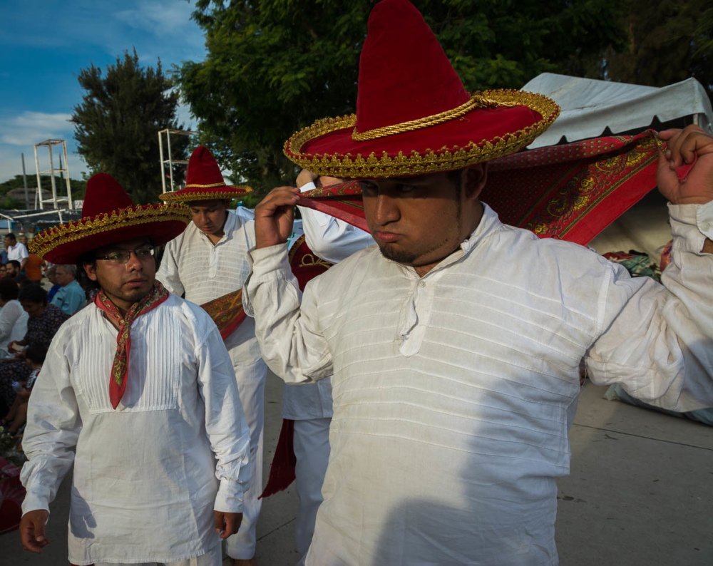 Dancers from Oaxaca in Chapala, Jalisco, Mexico.
