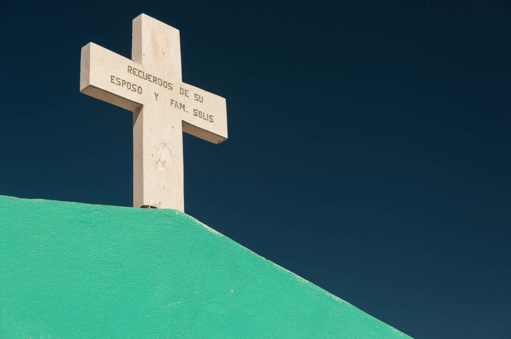 Grave in Culiacan area of Sinaloa, Mexico.