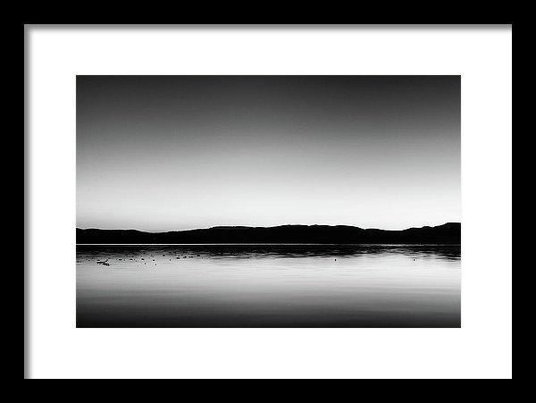 Abstract Lake Chapala Framed Print