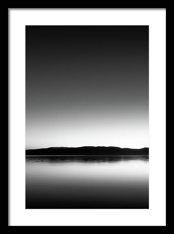 Abstract Lake Chapala Framed Print
