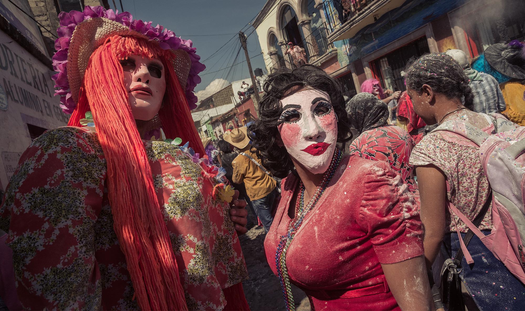 Sayacas During Carnival Parade ⋆ Fine Art Photography of Mexico