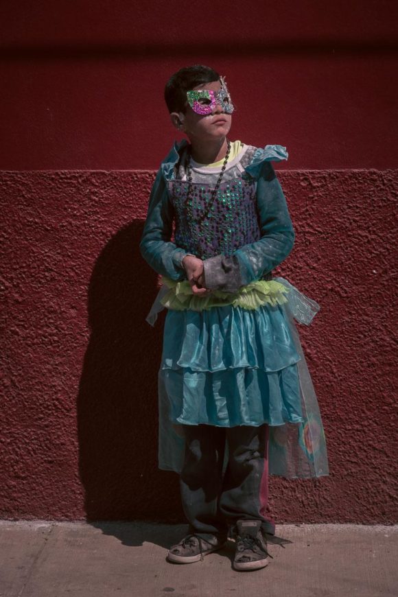 Fine art photo print of a sayaca during Carnival in Ajijic, Jalisco, Mexico