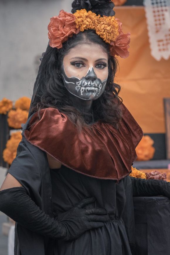 Catrina on the Day of the Dead in Mexico